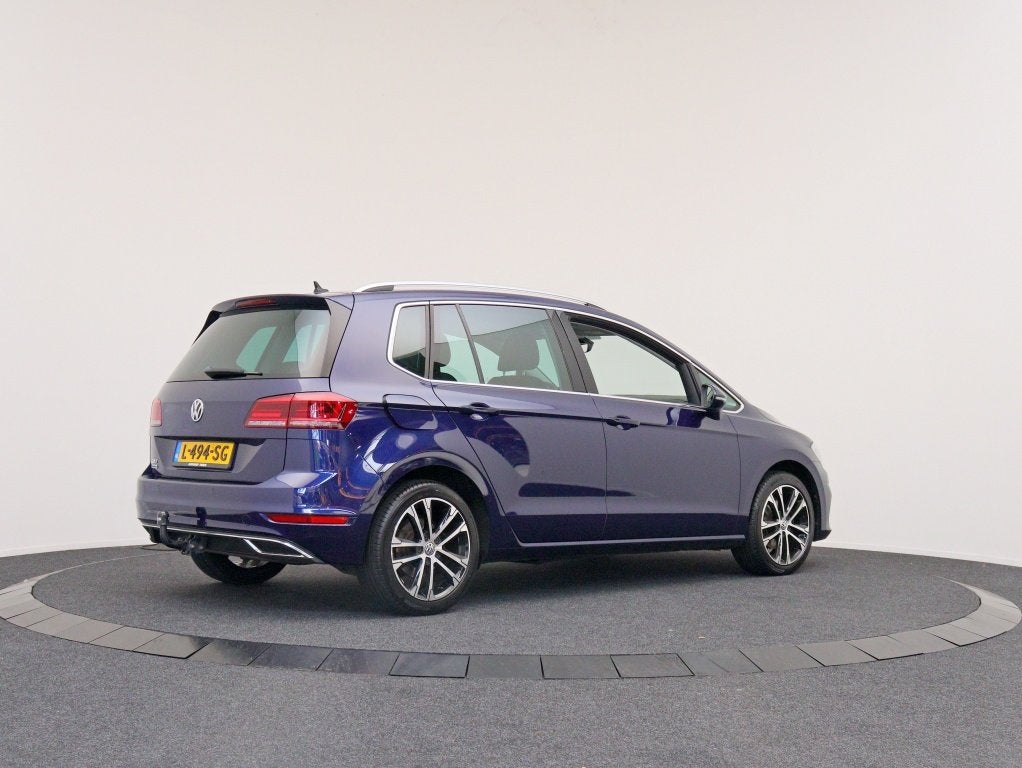 Volkswagen Golf Sportsvan 1.5 TSI ACT Highline Edition | Tre, Auto's, 12 maanden, 4 cilinders, Blauw, Bedrijf