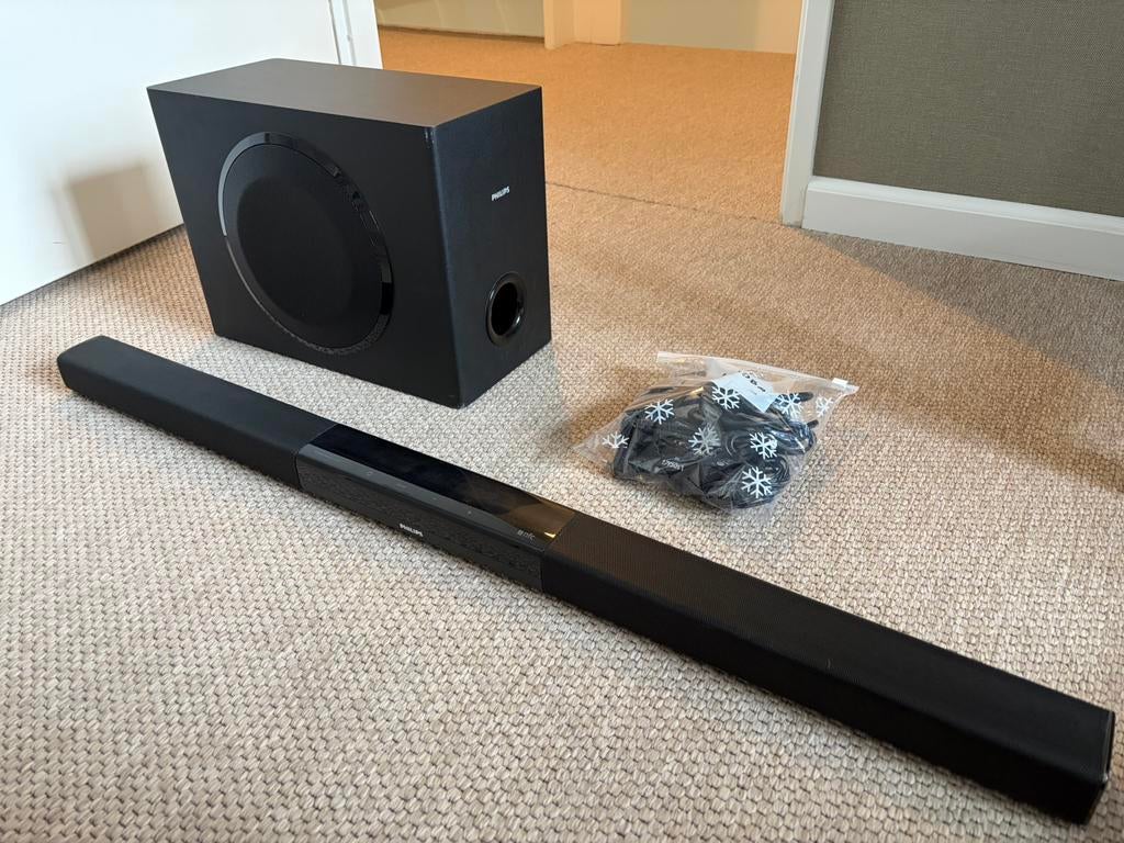 Philips HTL5140B/12 Soundbar, Ophalen, Bluetooth, Gebruikt