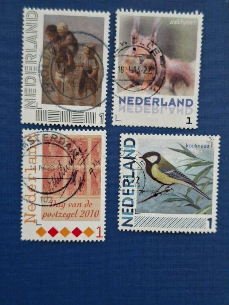 Postzegel NL 2010 ev 4 Pers. zegels Israels Dag vd Postzegel, Postzegels en Munten, Postzegels | Nederland, Ophalen of Verzenden
