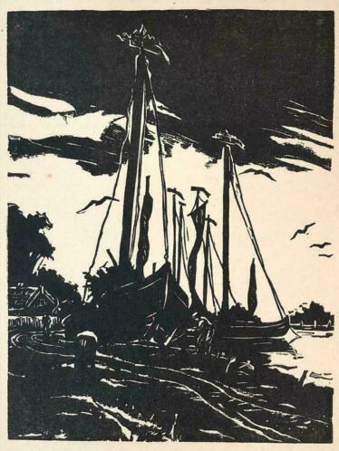 Mooie kunst bij het Grafiekkabinet Otto Emmerling, Ophalen of Verzenden