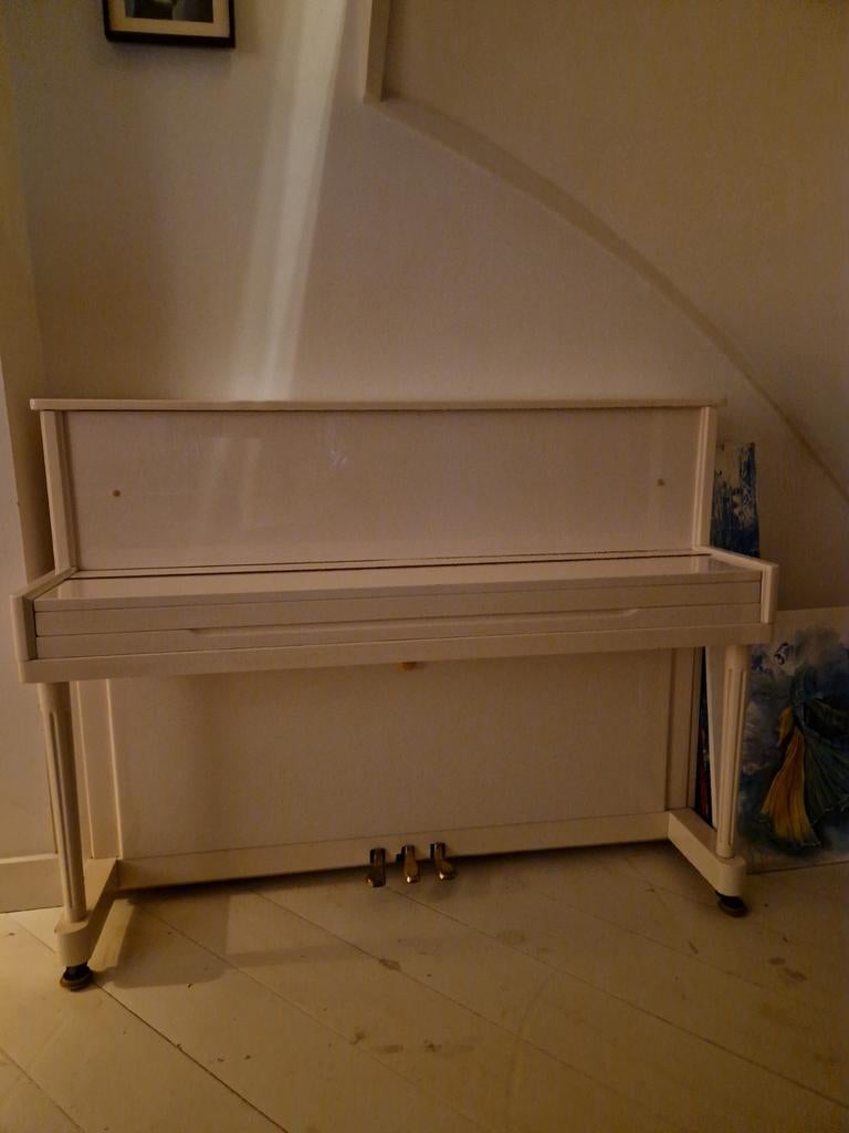 Atlas Piano (Yamaha) - Wit, goede staat, Haarlem, Ophalen