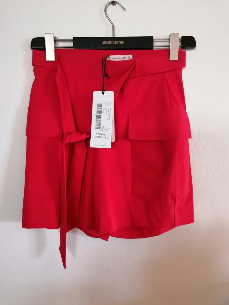 Studio Anneloes Travelstof Bermuda Rood XS Nieuw, Studio Anneloes, Kort, Verzenden, Nieuw