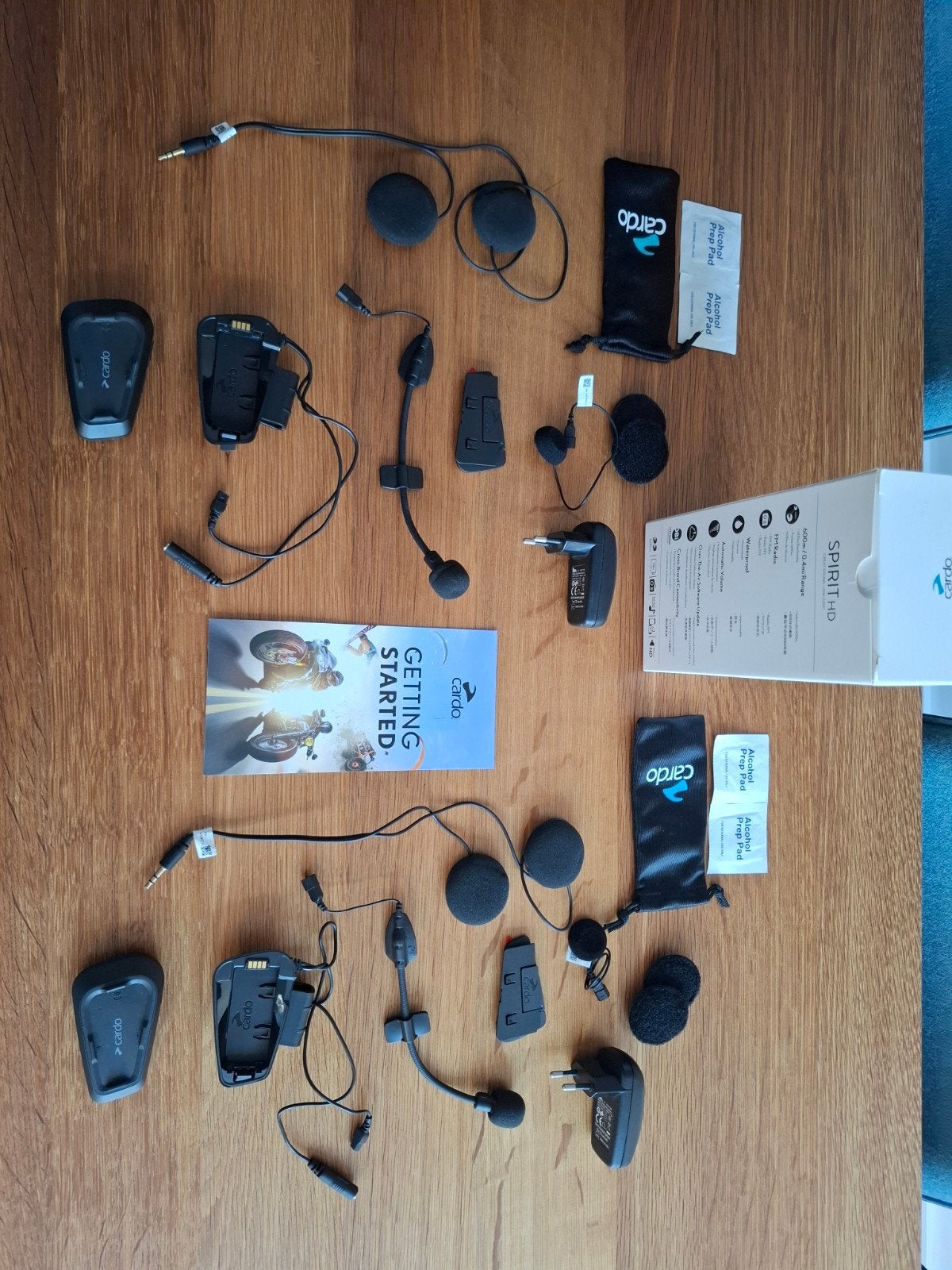 Cardo Spirit HD Duo - Bluetooth Communicatiesysteem, Ophalen of Verzenden, Zo goed als nieuw