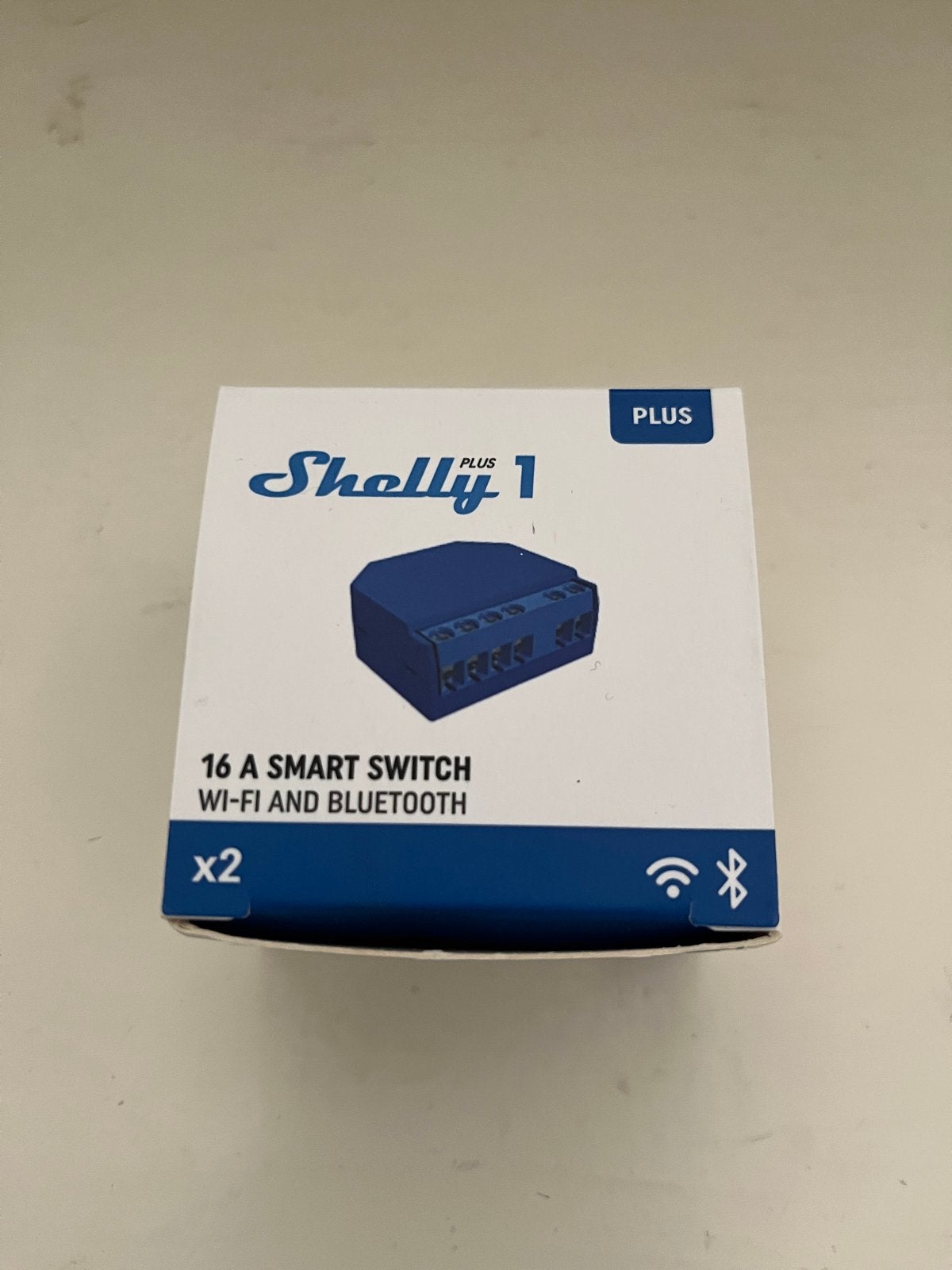 2 stuks Shelly Plus 1 - 16A Smart Switch (Wi-Fi & Bluetooth), Ophalen, Nieuw, Schakelaar