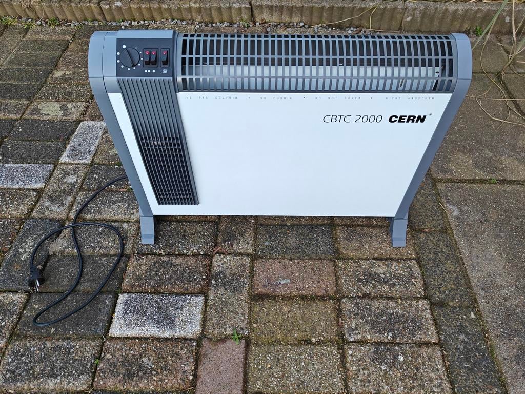 CBC2000 Convectorkachel met originele doos – 2000W/3 standen, Huis en Inrichting, Kachels, Overige soorten, Elektrisch, Ophalen of Verzenden
