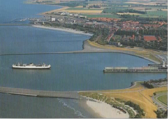 Breskens Haven Panorama, Verzenden, 1960 tot 1980, Ongelopen, Zeeland