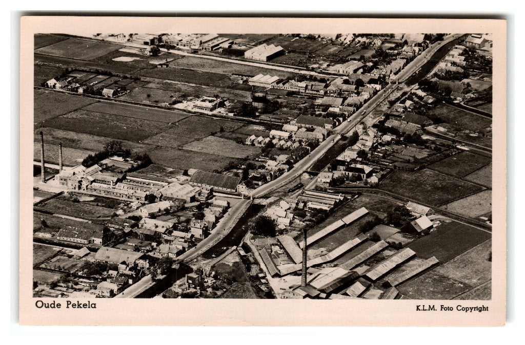 Oude Pekela, K.L.M.- Foto, Verzenden, 1940 tot 1960, Ongelopen, Groningen