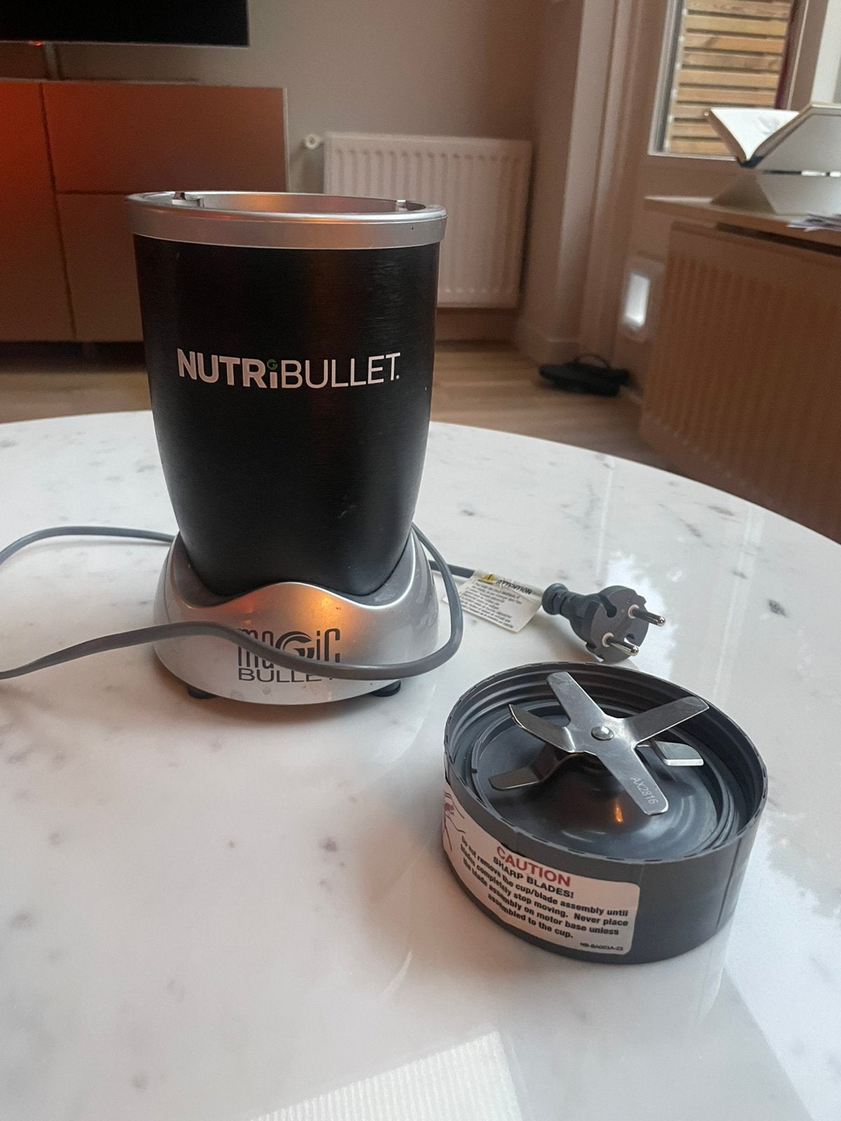 Nutribullet model NB101B, Ophalen of Verzenden, Gebruikt, Blender