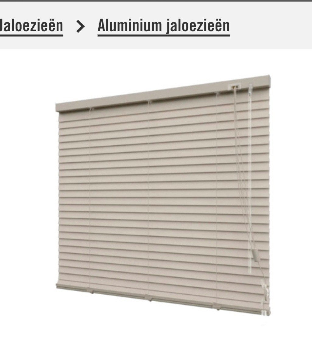 SOLUNA Aluminium verduisterende jaloezie 240x170 cm, Ophalen, Zo goed als nieuw