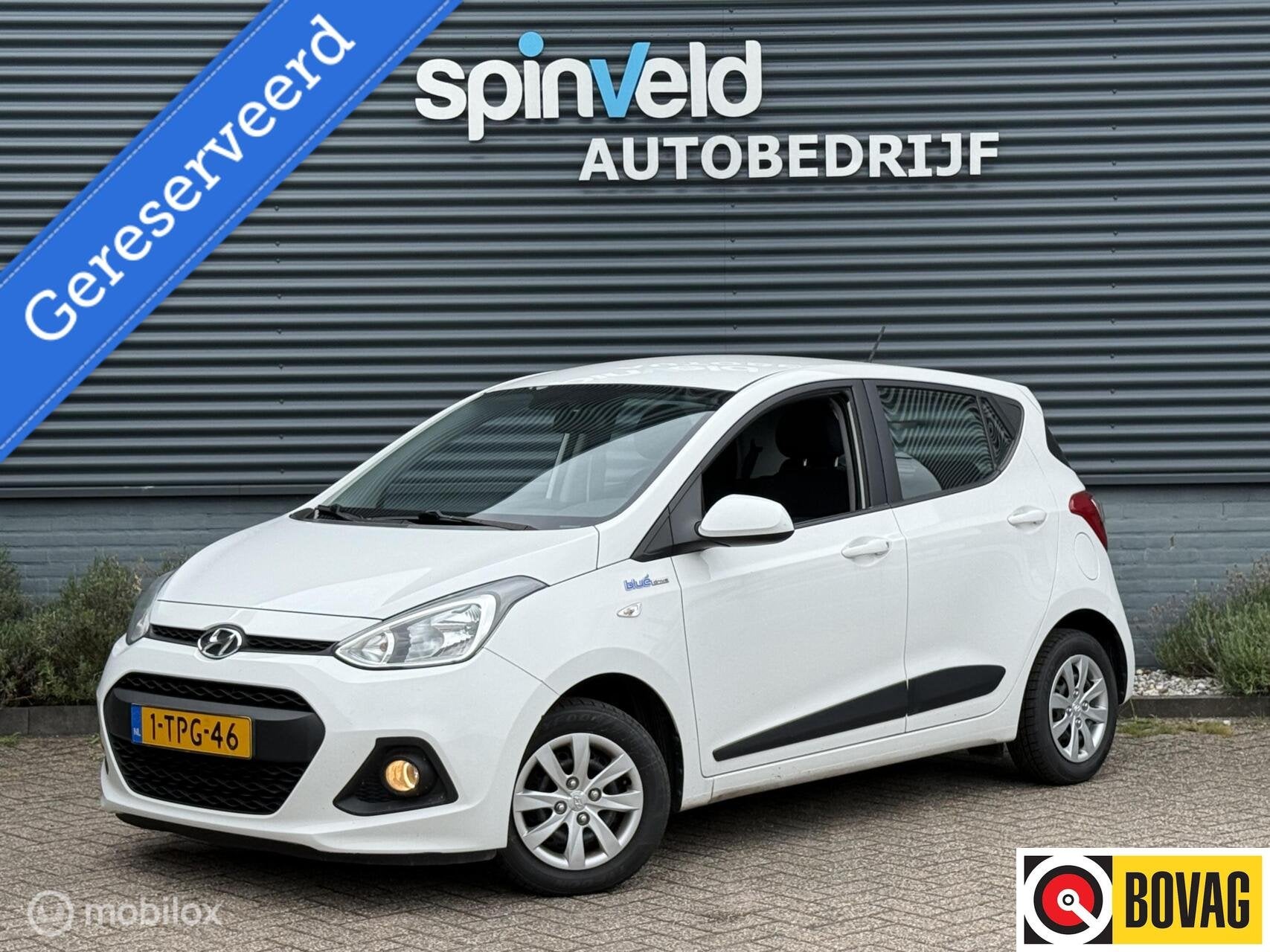 Hyundai i10 1.0i i-Motion - Navi - Climate - Nap -, Euro 5, Gebruikt, 31 €/maand, Origineel Nederlands