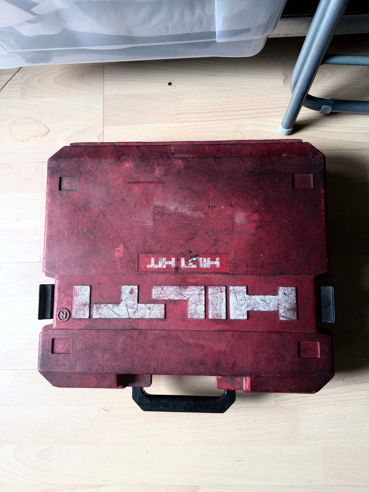 Hilti 2 componenten lijmpistool MD2000C in koffer, Ophalen of Verzenden, Gebruikt, Kitspuit, Hilti