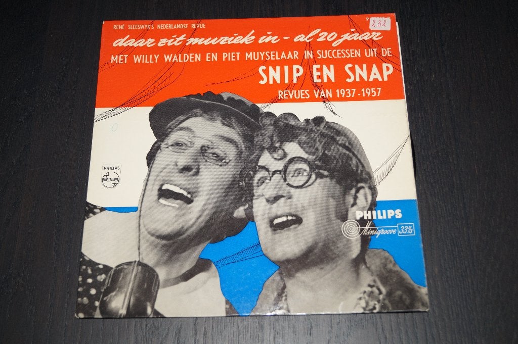 LP Snip en Snap - Revues van 1937-1957 - krasvrij 1780, Ophalen, LP, 10 inch, Pop