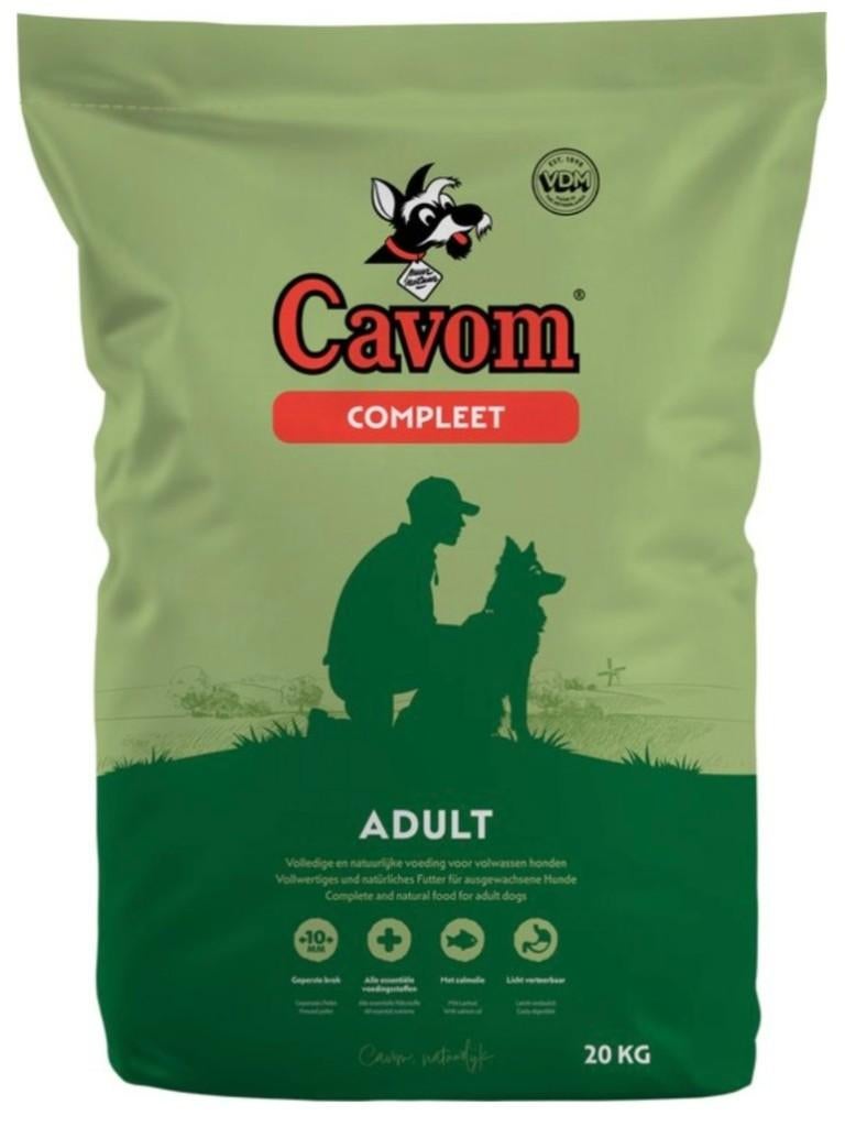 Cavom compleet adult zak van 20kg.(dicht), Dieren en Toebehoren, Ophalen of Verzenden, Hond