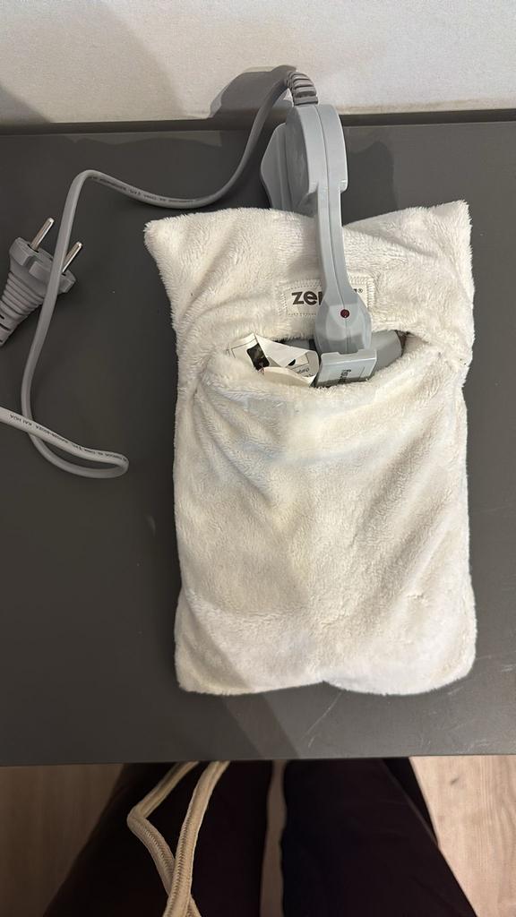 Elektrische kruik, Ophalen