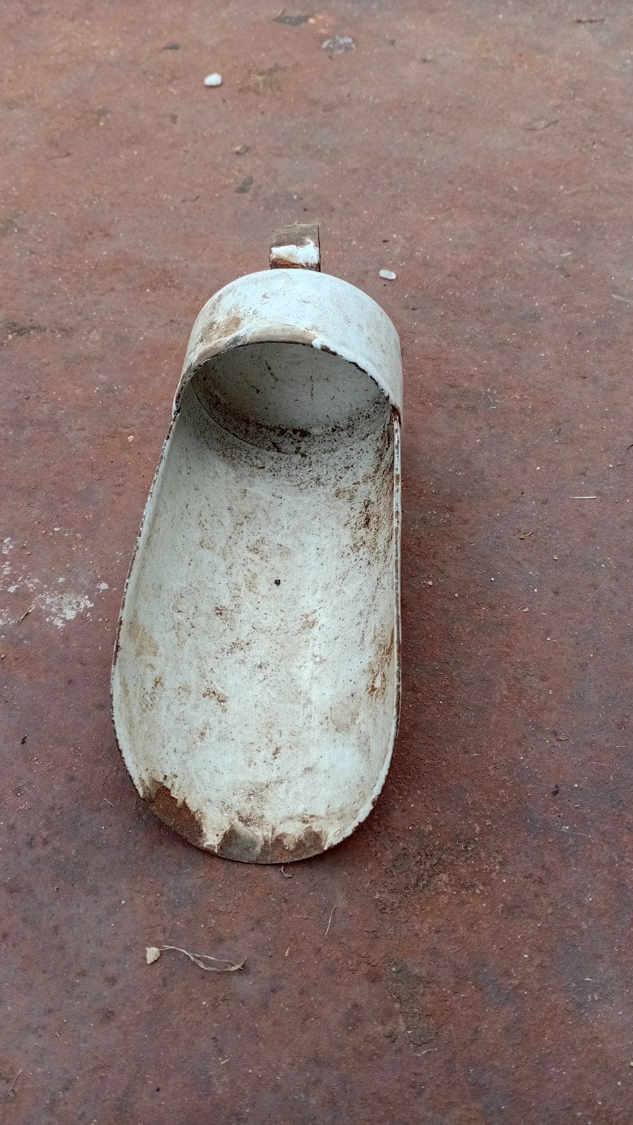 Antiek bakkersschepje - Vintage metalen schep, Ophalen of Verzenden