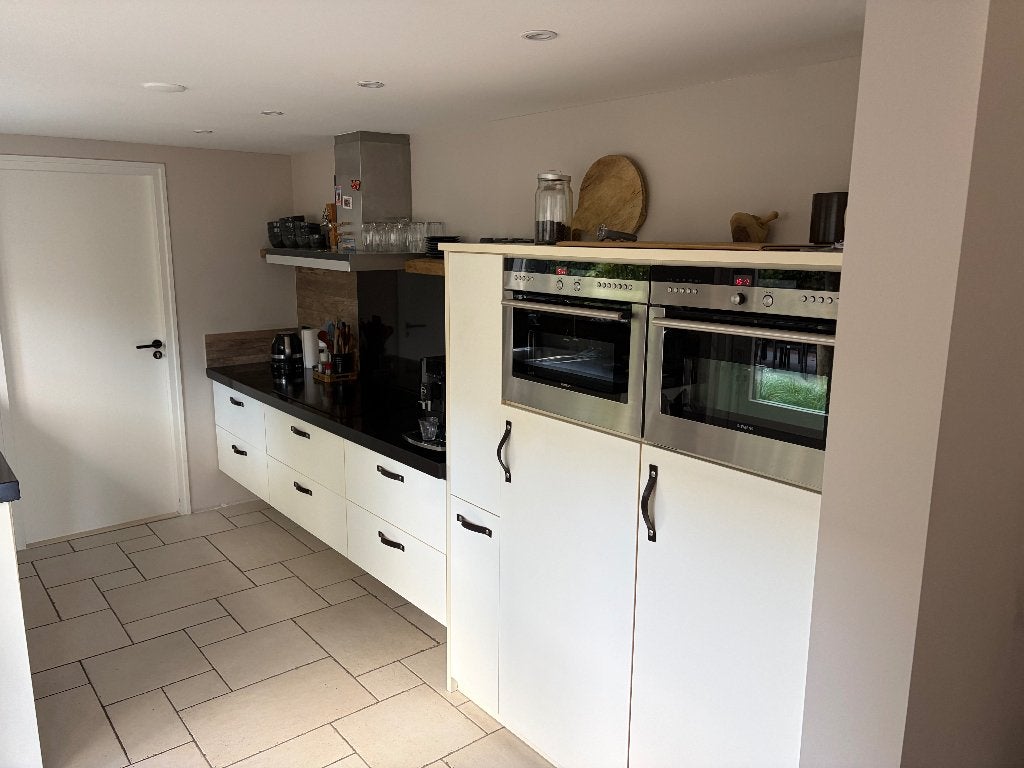 Keuken gratis af te halen, zelf demonteren., Ophalen, Gebruikt, Dubbelwandige keuken, Crème