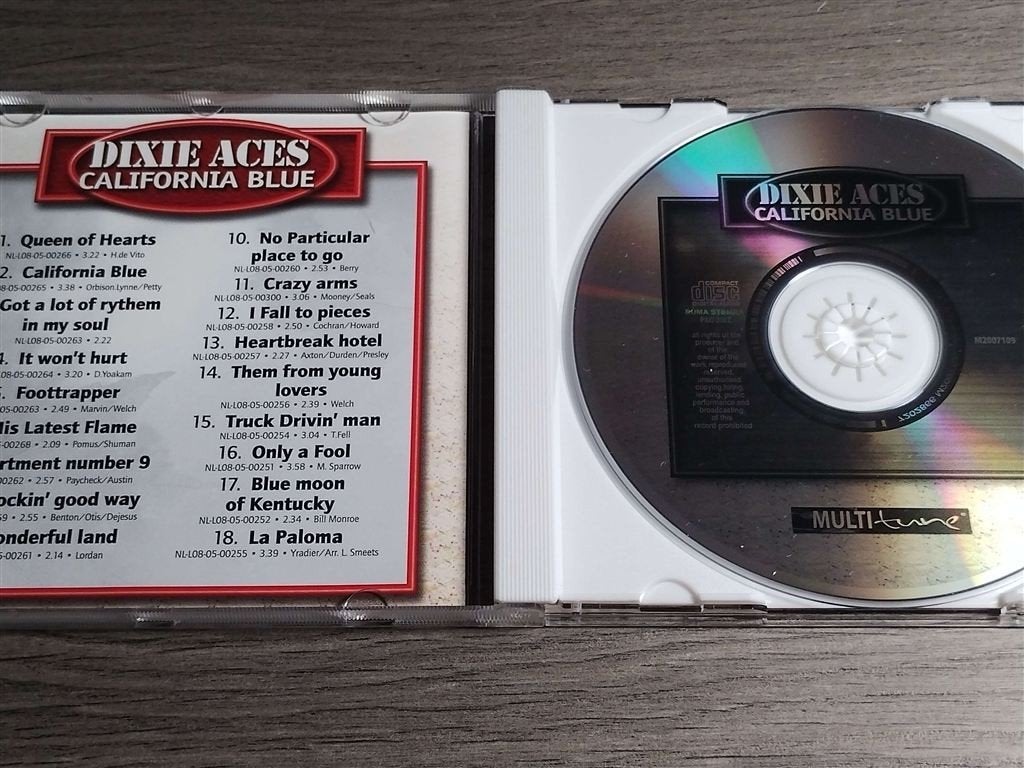 Dixie Aces - California Blue, Ophalen of Verzenden, Zo goed als nieuw