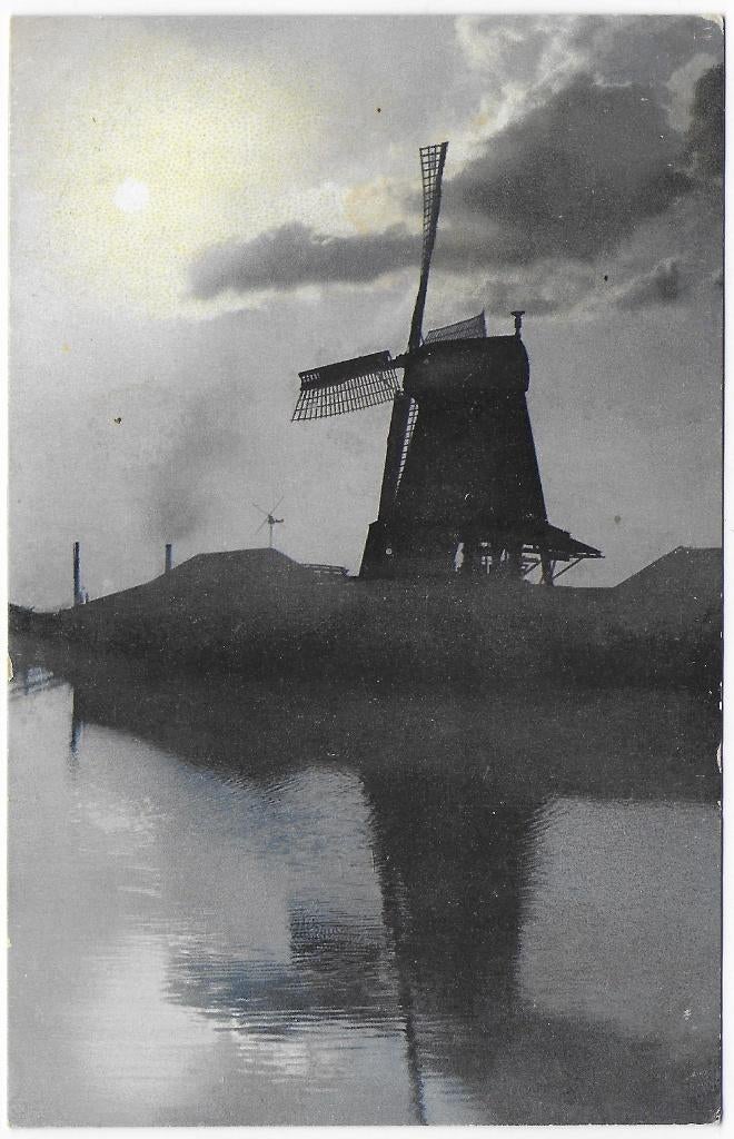 Molen Oude  ongelopen Ansichtkaart (B8067 ), Ophalen of Verzenden, Voor 1920, Ongelopen