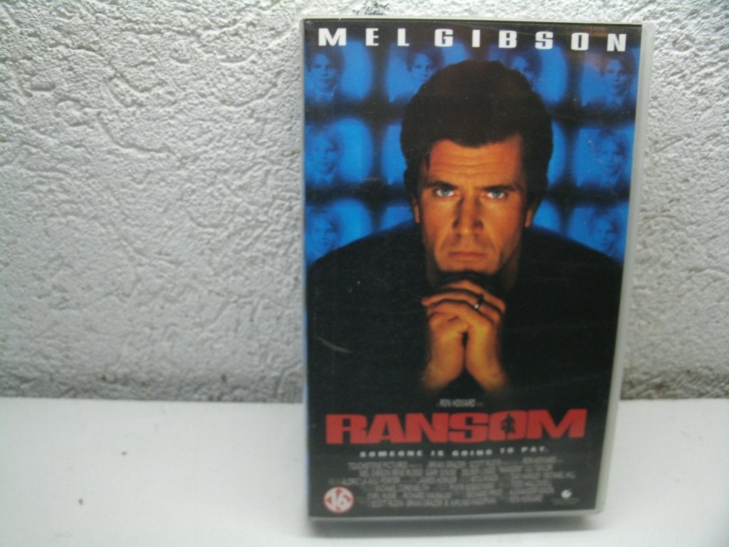 vhs 116b ransom, Cd's en Dvd's, VHS | Film, Alle leeftijden, Ophalen of Verzenden, Zo goed als nieuw, Actie en Avontuur