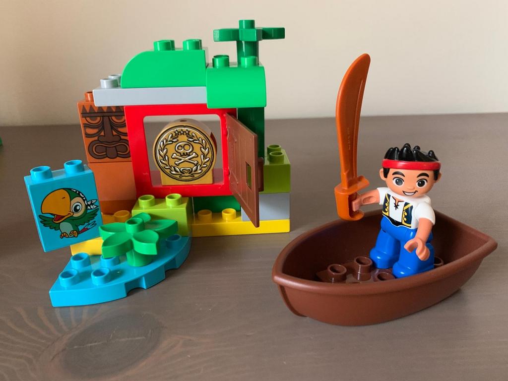 Duplo 10512 - Jake en de Nooitgedachtland Piraten, Kinderen en Baby's, Speelgoed | Duplo en Lego, Ophalen of Verzenden, Gebruikt