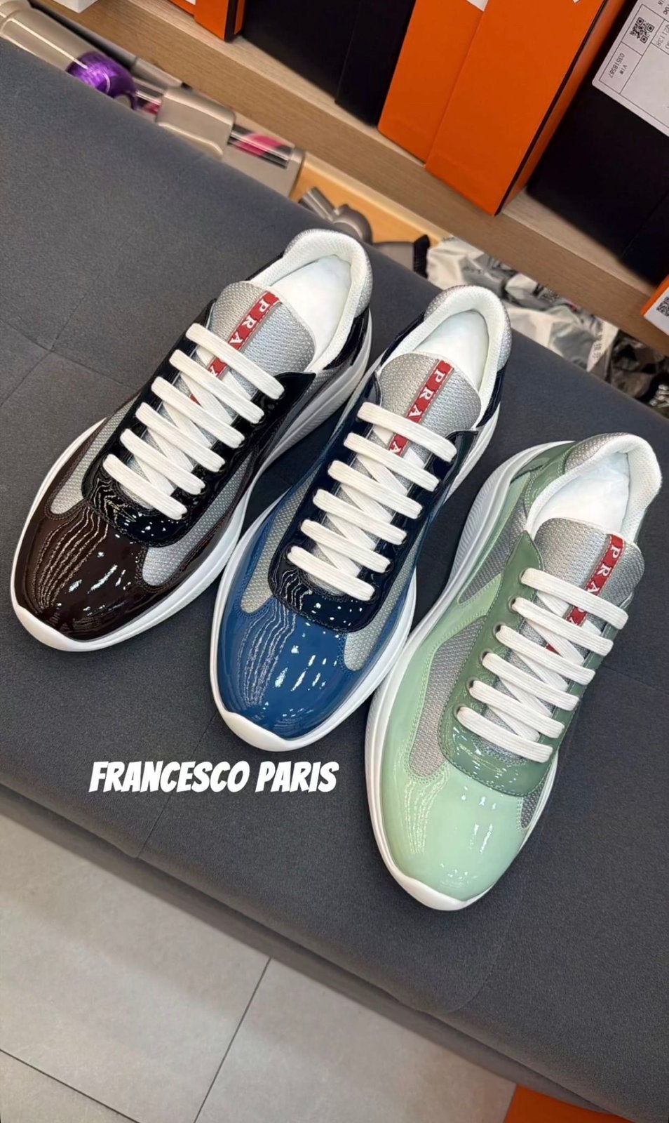 Prada American cups, Kleding | Heren, Overige kleuren, Verzenden, Nieuw, Sneakers of Gympen