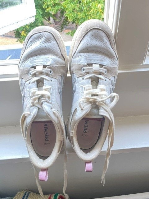 Premiata gympen wit maat 38, Ophalen, Wit, Premiata, Sneakers of Gympen