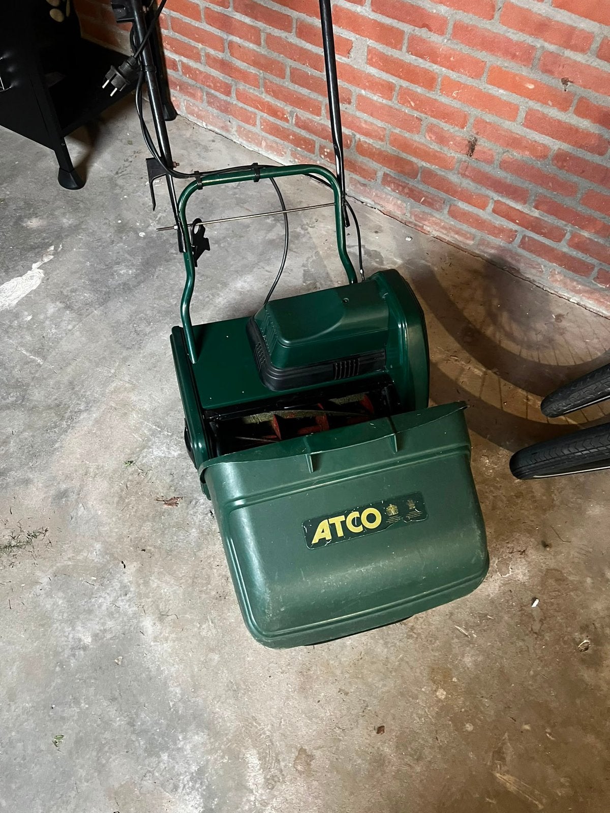 ATCO elektrische kooimaaier, Tuin en Terras, Verticuteermachines, Ophalen, Zo goed als nieuw, Elektrisch