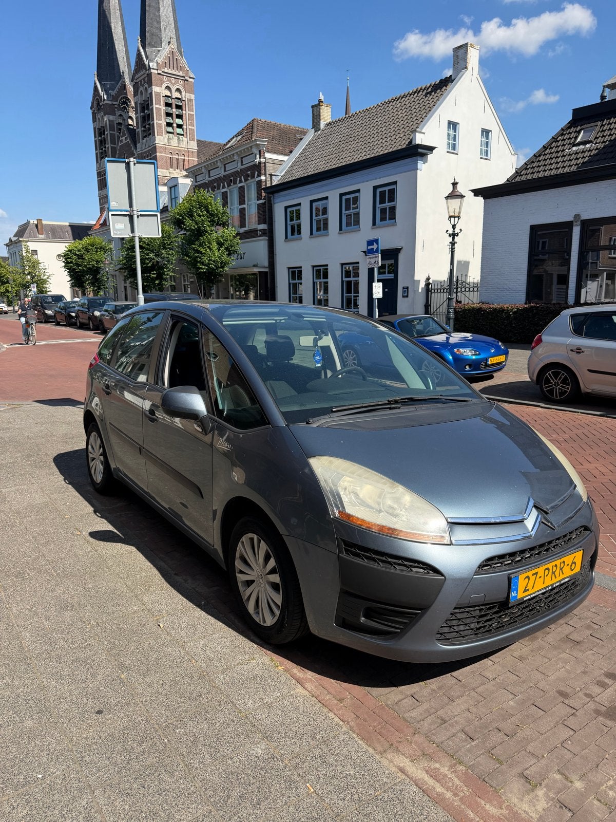 Citroën C4 1.6 VTI 2009 Grijs, Auto's, Voorwielaandrijving, 4 cilinders, 14 km/l, 75 €/maand