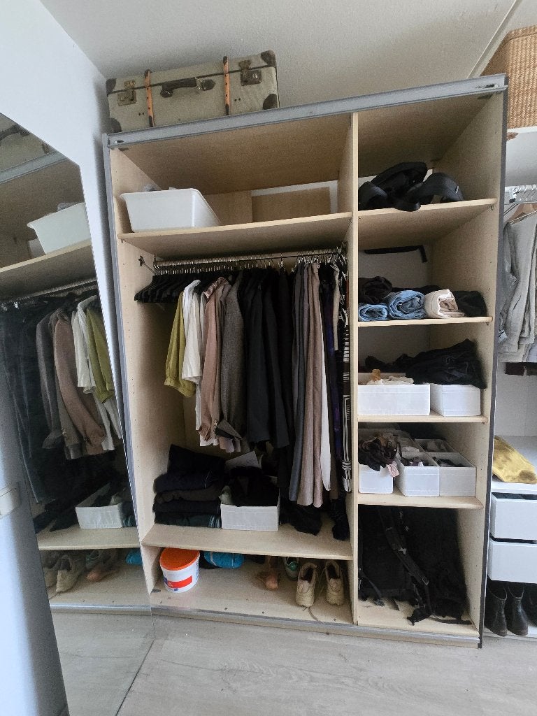 Gratis kast met schuifdeur, Ophalen, Overige materialen, Gebruikt, 100 tot 150 cm