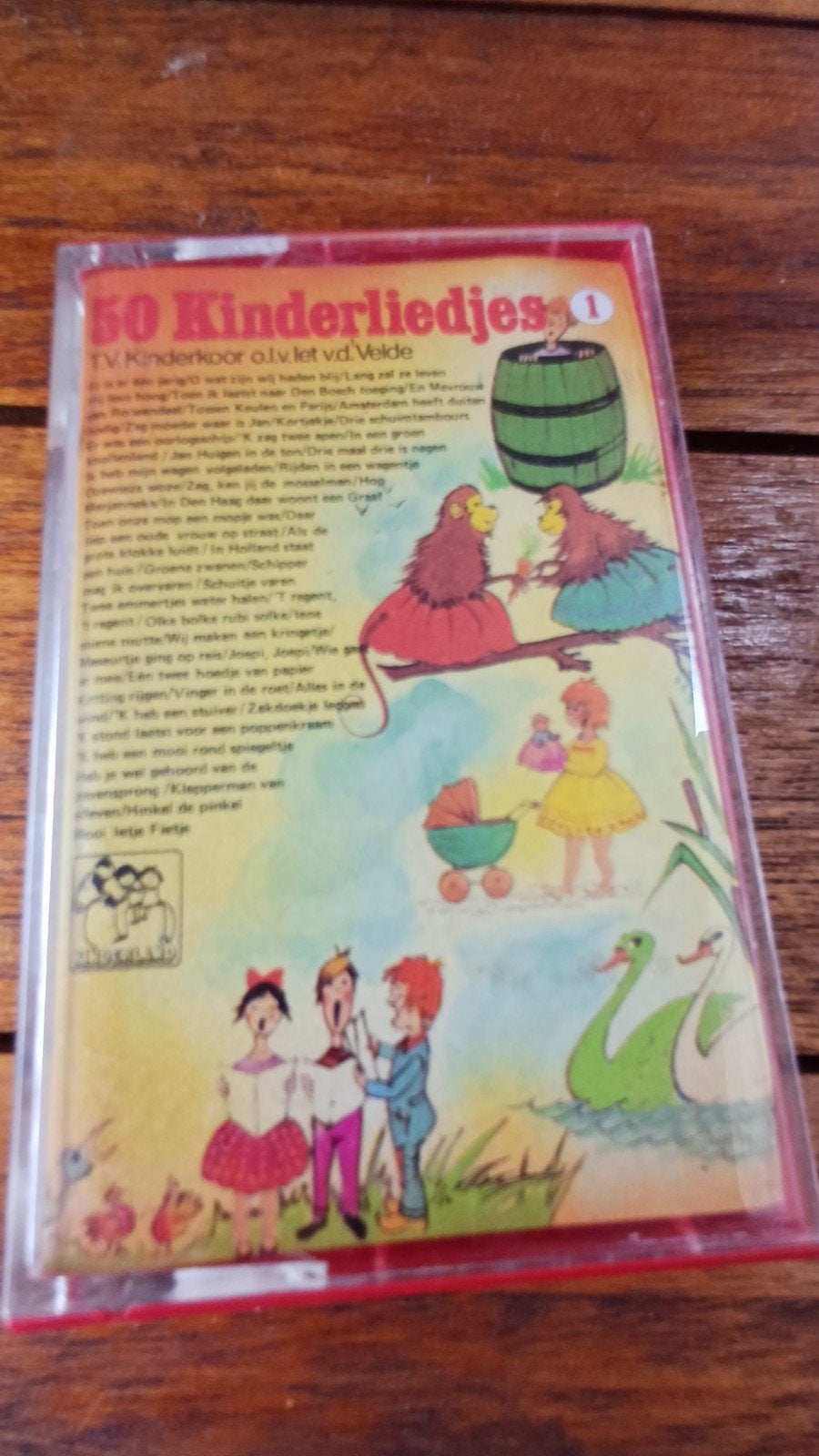 50 Kinderliedjes Cassettebandje - Kindermuziek, Gebruikt, Kinderen en Jeugd, 1 bandje, Ophalen of Verzenden