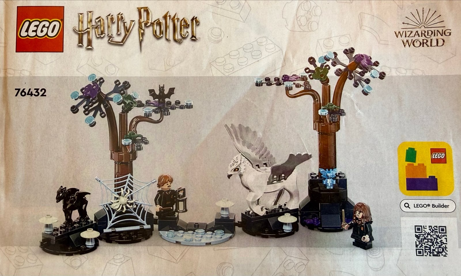 LEGO Harry Potter 76432 Verboden Bos: Magische Wezens, Ophalen of Verzenden, Zo goed als nieuw