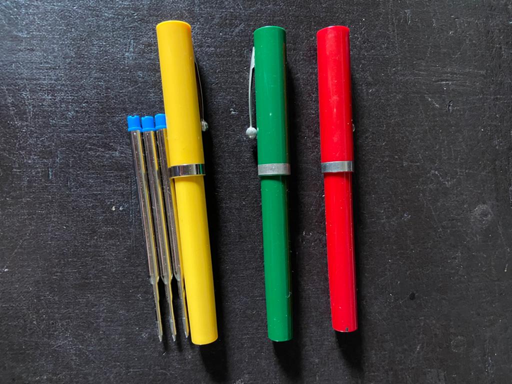 3 mooie dikke SHEAFFER balpennen , schrijven heerlijk., Verzamelen, Pennenverzamelingen, Sheaffer, Gebruikt, Balpen, Ophalen of Verzenden