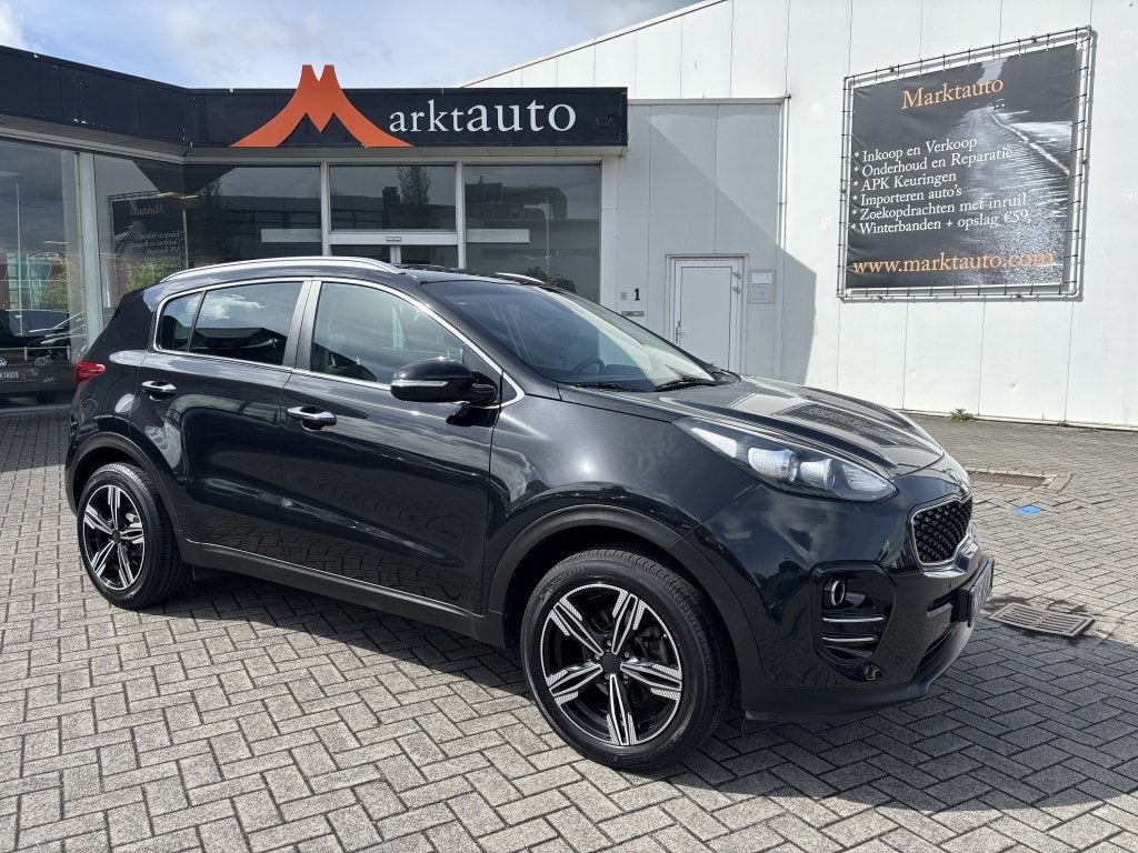 Kia Sportage 1.6 GDI ComfortLine Camera Navi Stoelverwarming, Auto's, Gebruikt, 4 cilinders, Origineel Nederlands, Bedrijf