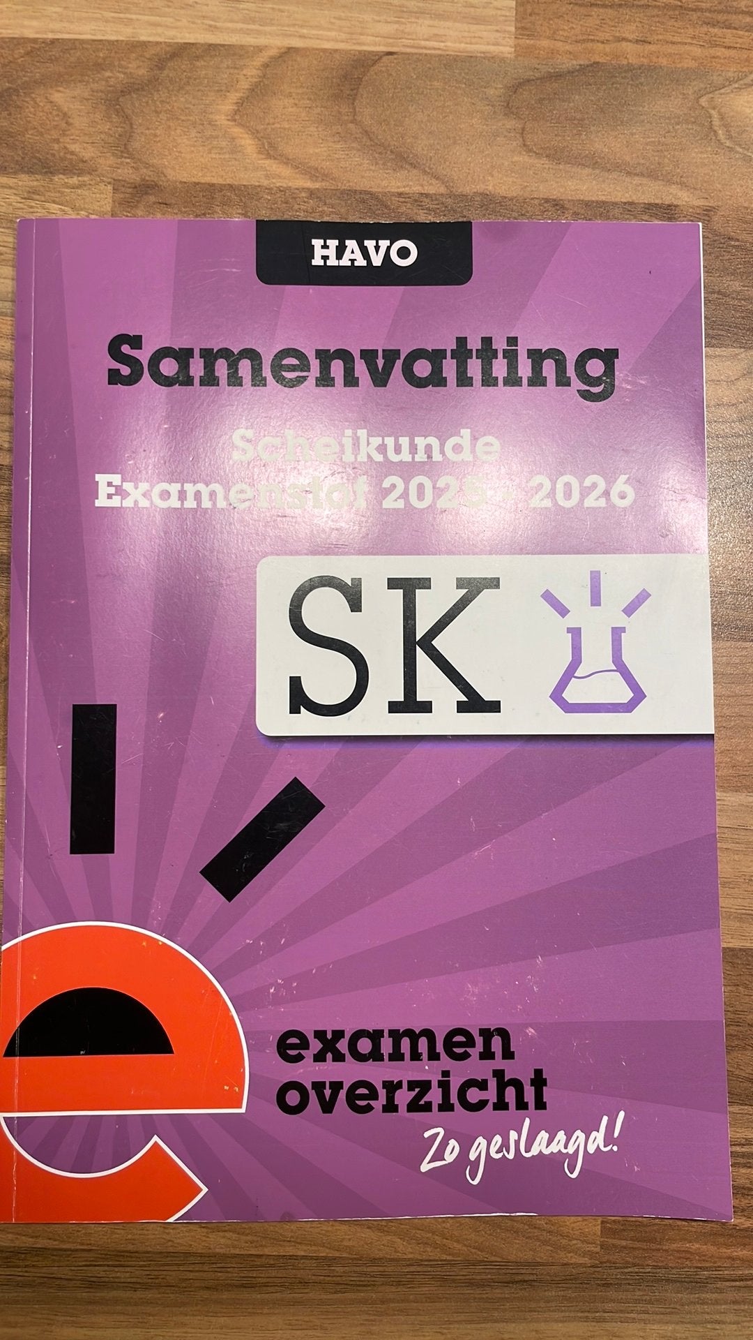 ExamenOverzicht - Samenvatting Examenstof Scheikunde HAVO, Boeken, Ophalen of Verzenden, Nederlands, Overige niveaus, ExamenOverzicht