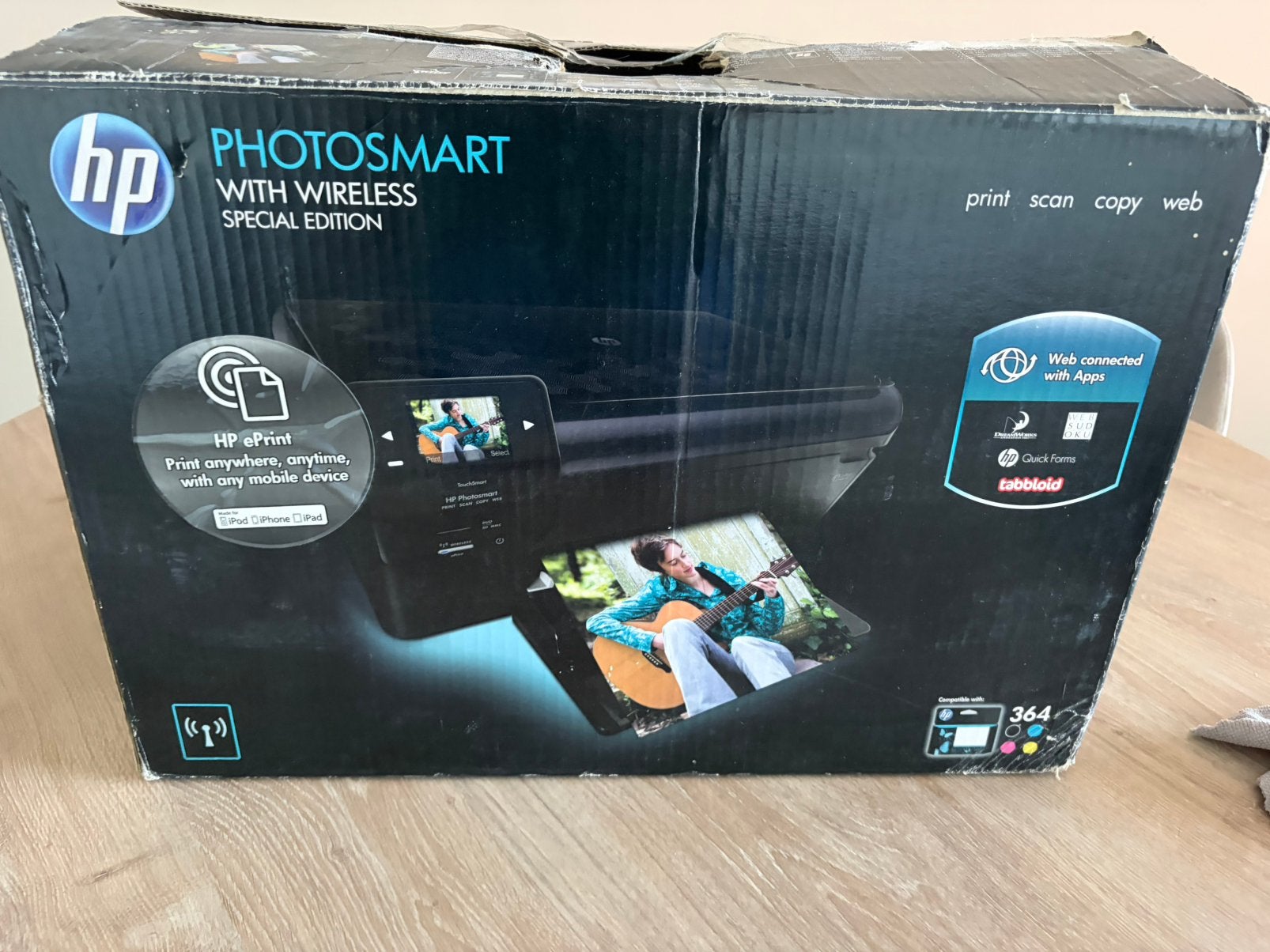HP printer, Computers en Software, Ophalen of Verzenden, Gebruikt