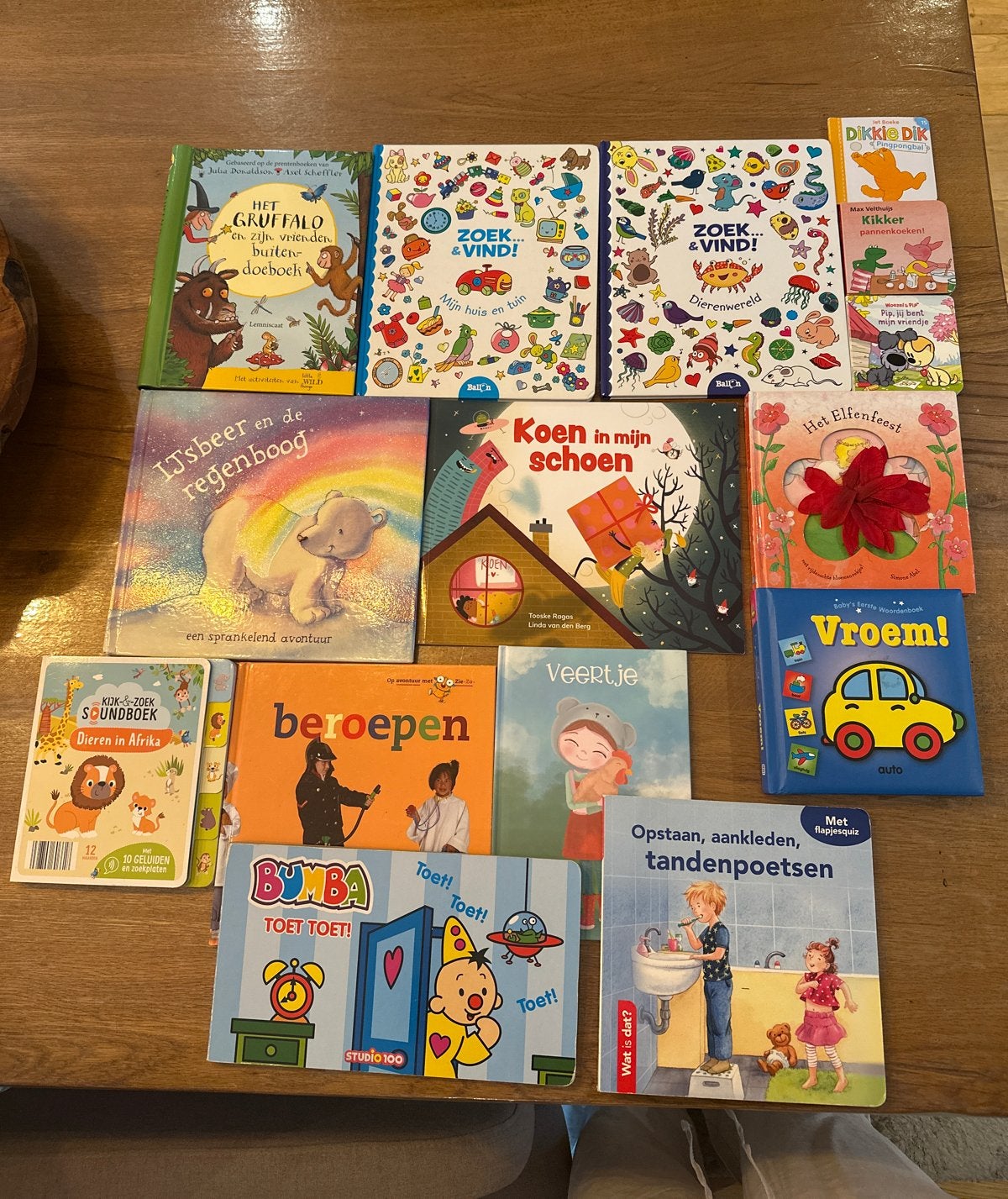 Diverse kinderboeken - Het Gruffalo, Zoek & Vind, IJsbeer en, Ophalen of Verzenden, Gelezen, Fictie algemeen