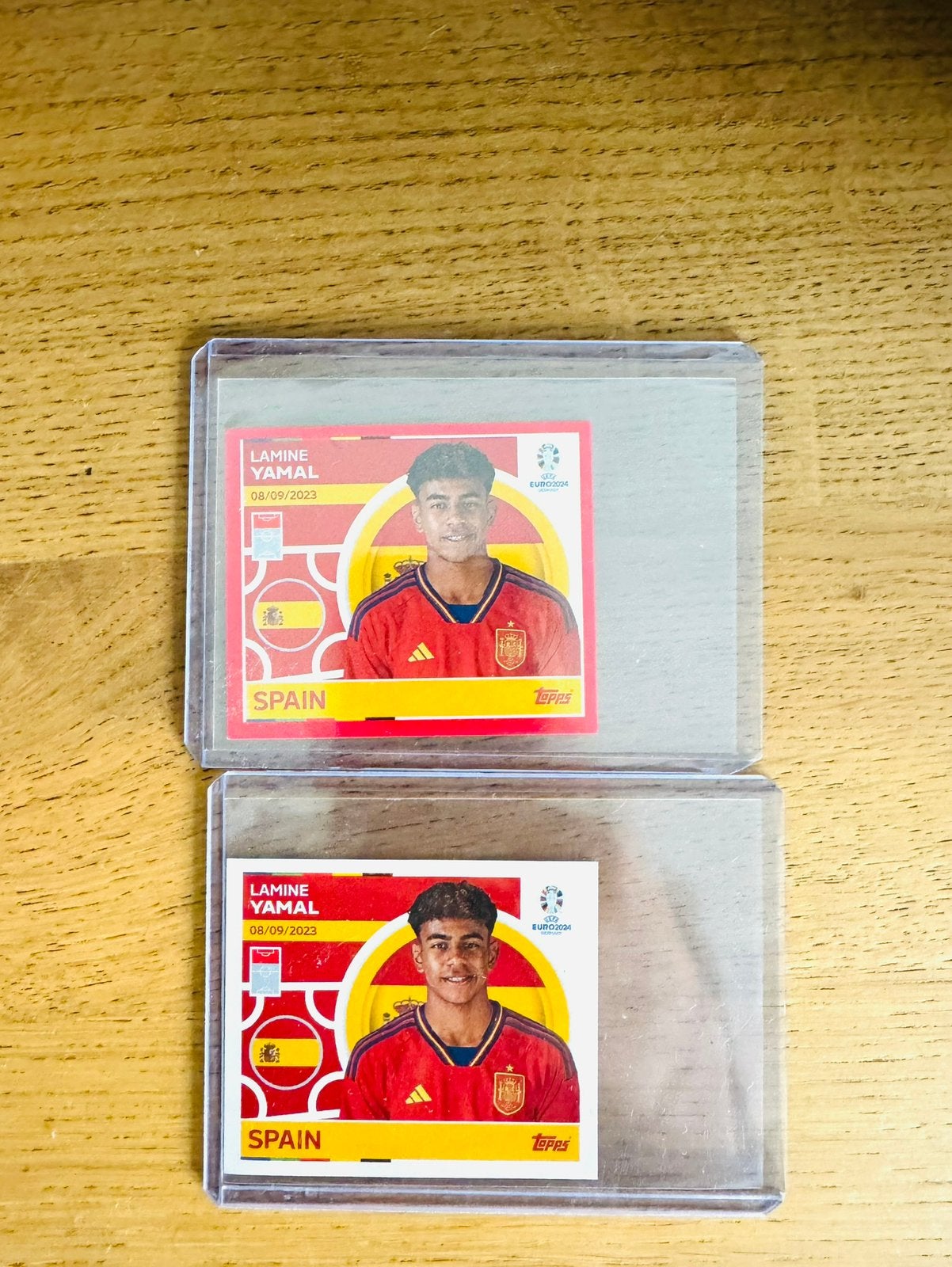 2024 Topps Euro EK Sticker Rookie Lamine Yamal #ESP19, Ophalen of Verzenden, Nieuw, Meerdere stickers