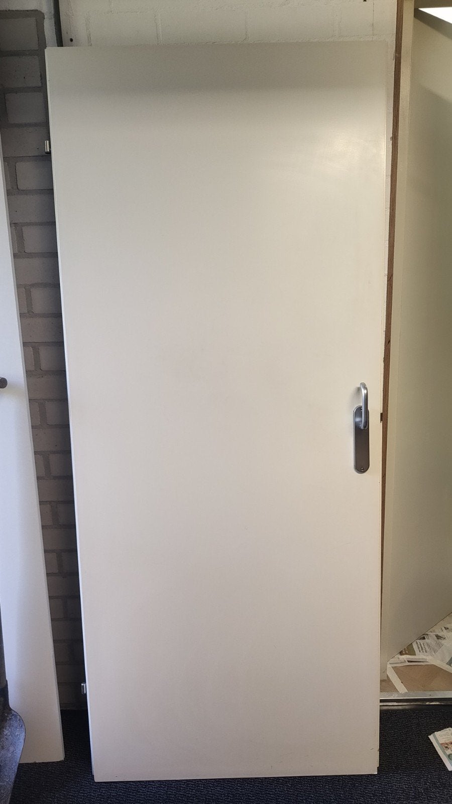 Gebruikte opdek binnendeur, rechtsdraaiend (85x201cm), Ophalen, Gebruikt, 80 tot 100 cm, Binnendeur