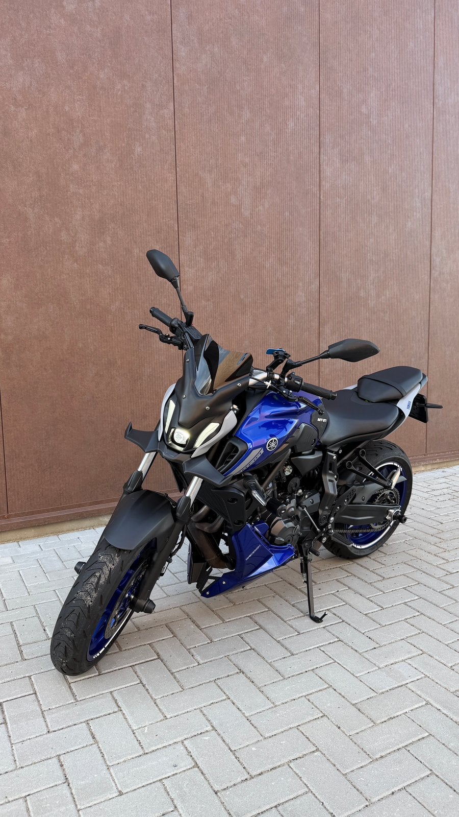 Yamaha MT 07 2021 Icon Blue - in zeer nette staat MT07 MT-07, Motoren, Motoren | Yamaha, Particulier, Naked bike, meer dan 35 kW