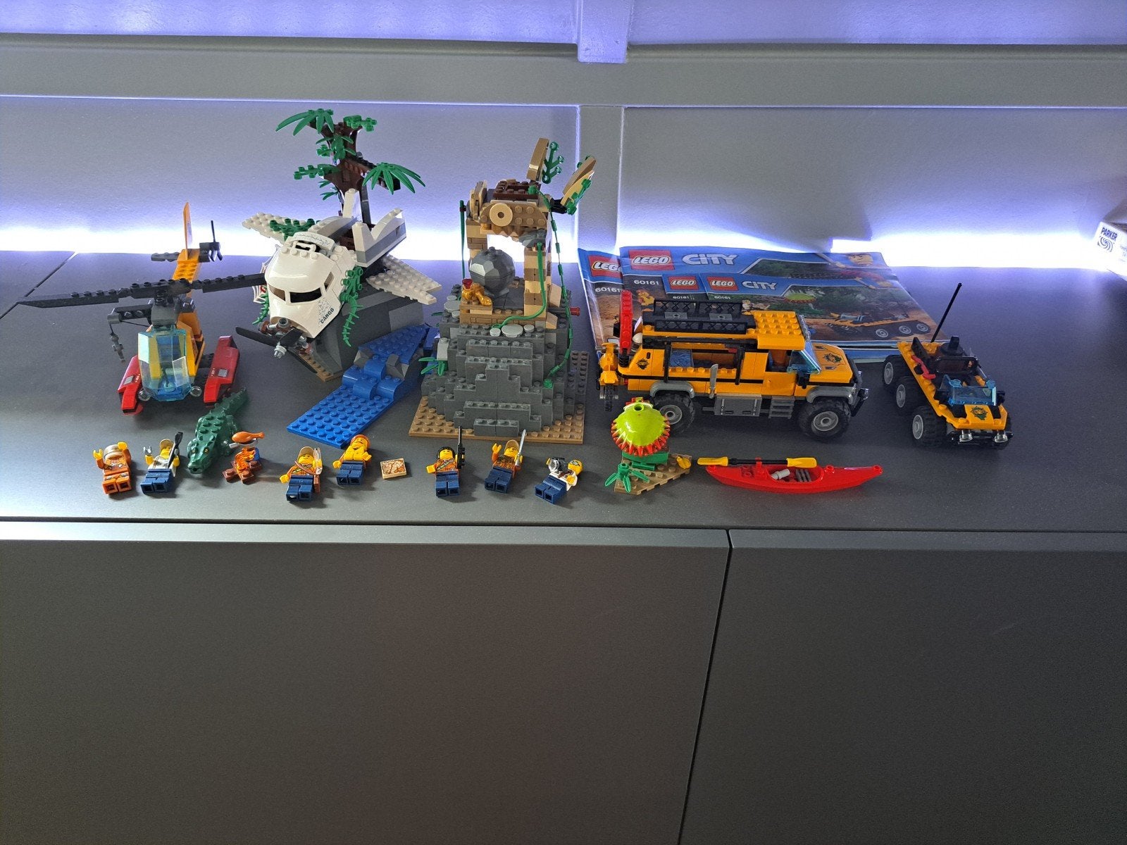 Lego City Jungle Explorers 60161, City, Lego, Zo goed als nieuw, Inclusief minifiguren
