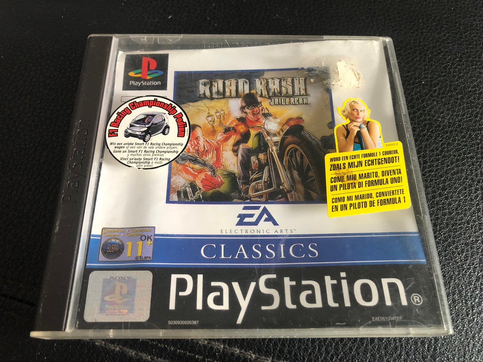 PS1, Road Rash Jailbreak, Spelcomputers en Games, 1 speler, Racen en Vliegen, Ophalen of Verzenden, Zo goed als nieuw