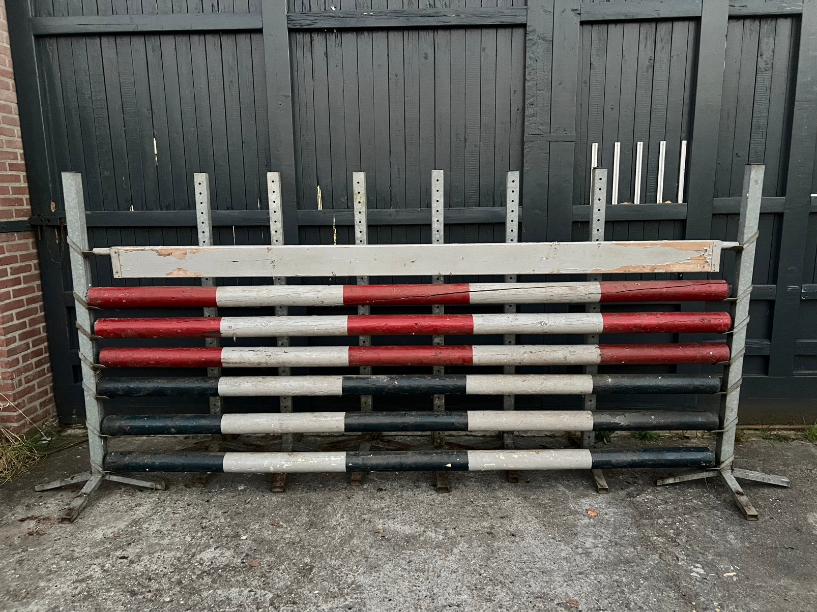 Hindernis materiaal, Ophalen, Gebruikt, Springen