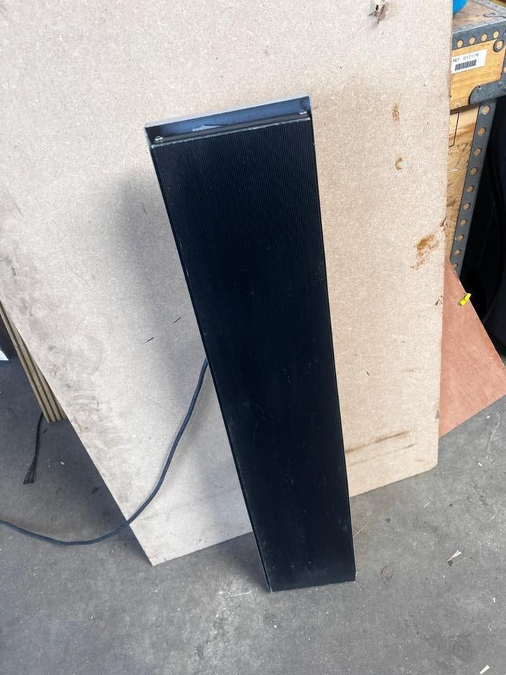 Heatstrip Terrasverwarming Elektrisch - Infrarood, Draaibaar, Niet ingevuld, Ophalen of Verzenden, Zo goed als nieuw