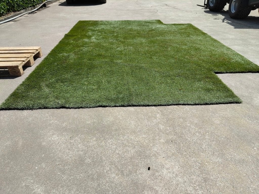 * Kunstgras rol gazon tuin gras tuin groen spelen onderdoek, Tuin en Terras, Gras en Kunstgras, Ophalen, Gebruikt, 10 tot 20 m²