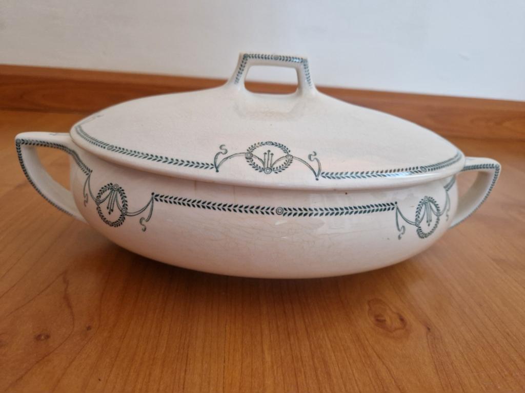 Vintage dekschaal Petrus Ragout, Antiek en Kunst, Ophalen