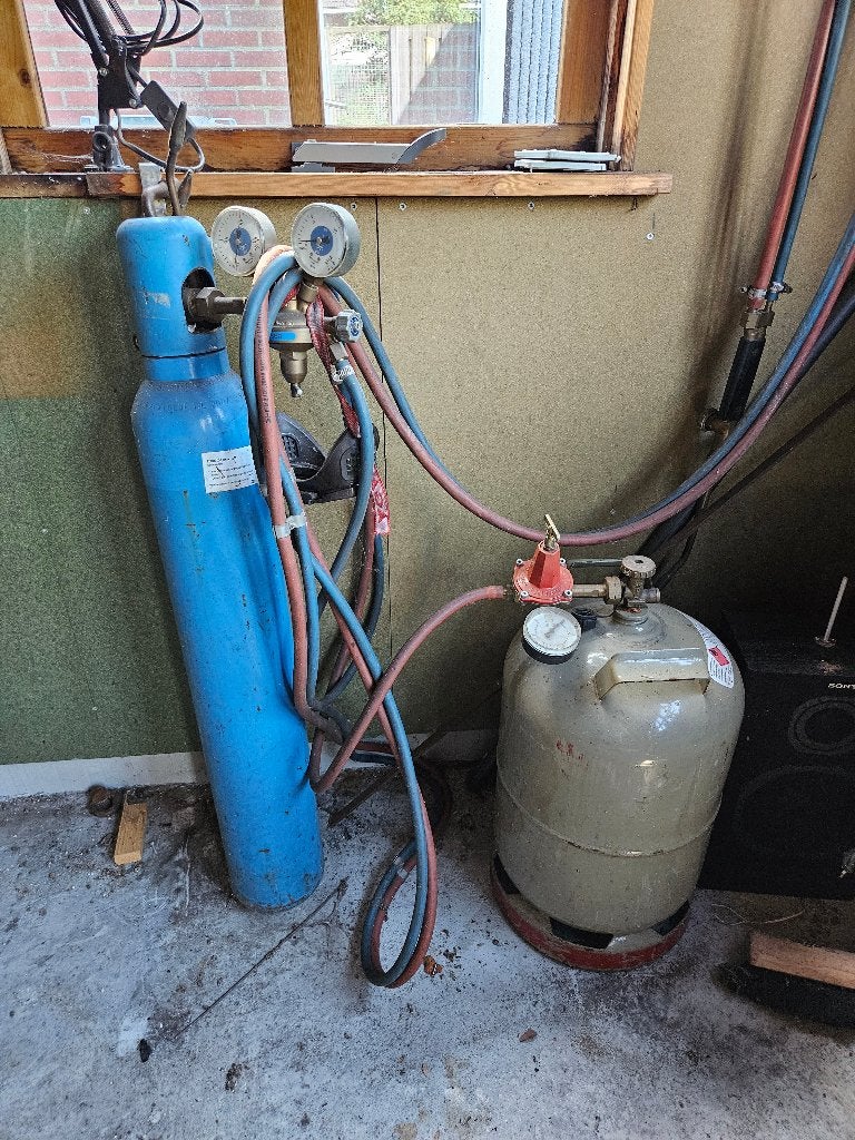 Autogene lasset, Ophalen, Gebruikt, 250 ampère of meer, Co2