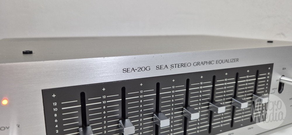 JVC SEA-20G Equalizer | 7 Bands | 60 Hz - 15 kHz | Vintage, Ophalen of Verzenden, Refurbished