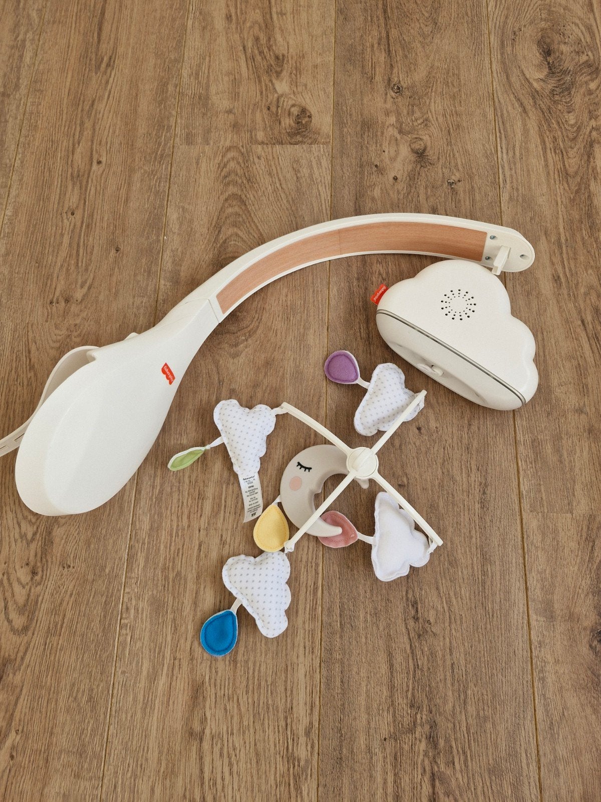 Fisher-Price Mobiel met geluid en licht - ZGAN, Ophalen, Zo goed als nieuw, Mobiel, Met licht