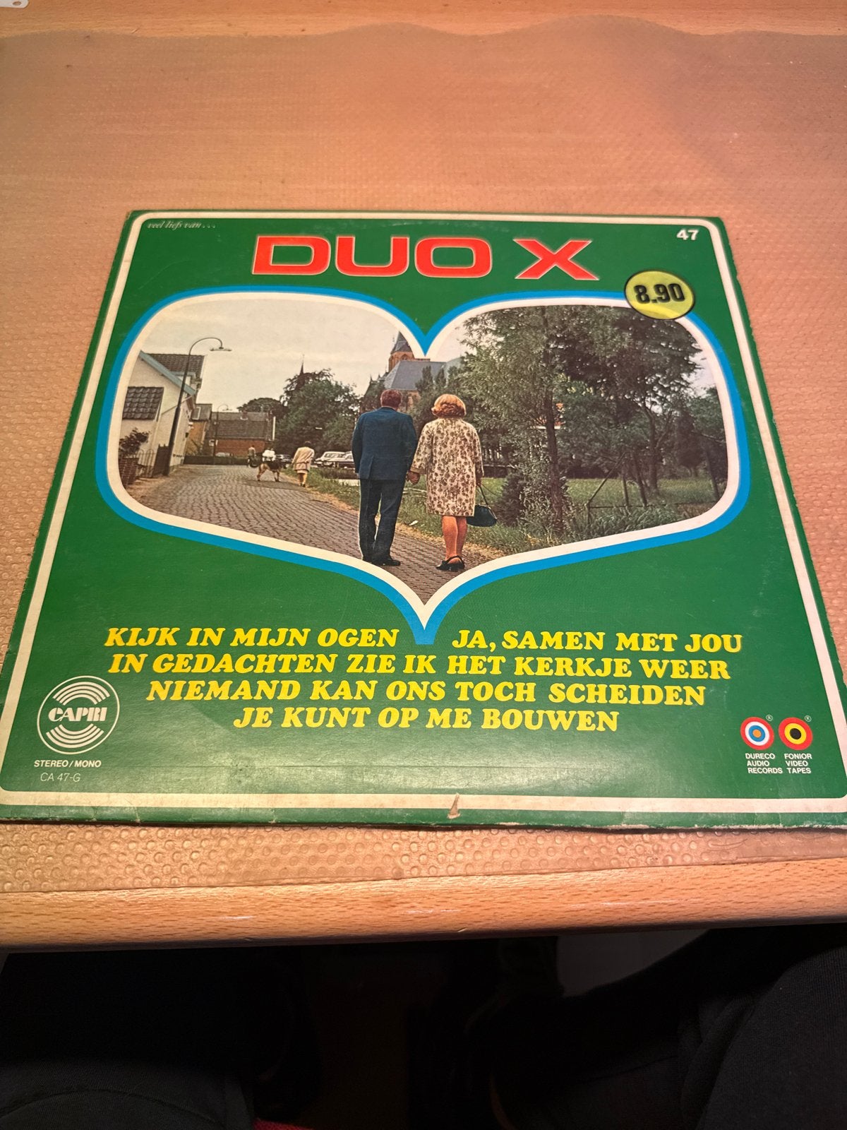 Duo X - Kijk in mijn ogen / Ja, samen met jou (Vinyl), Ophalen, LP, Gebruikt, Pop