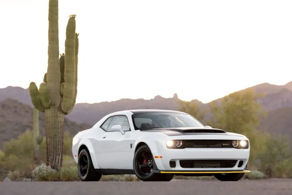 Dodge Demon SRT 6.2 840pk 2.3SEC Including the CRATE, Auto's, Automaat, 1716 kg, Gebruikt, 4 stoelen